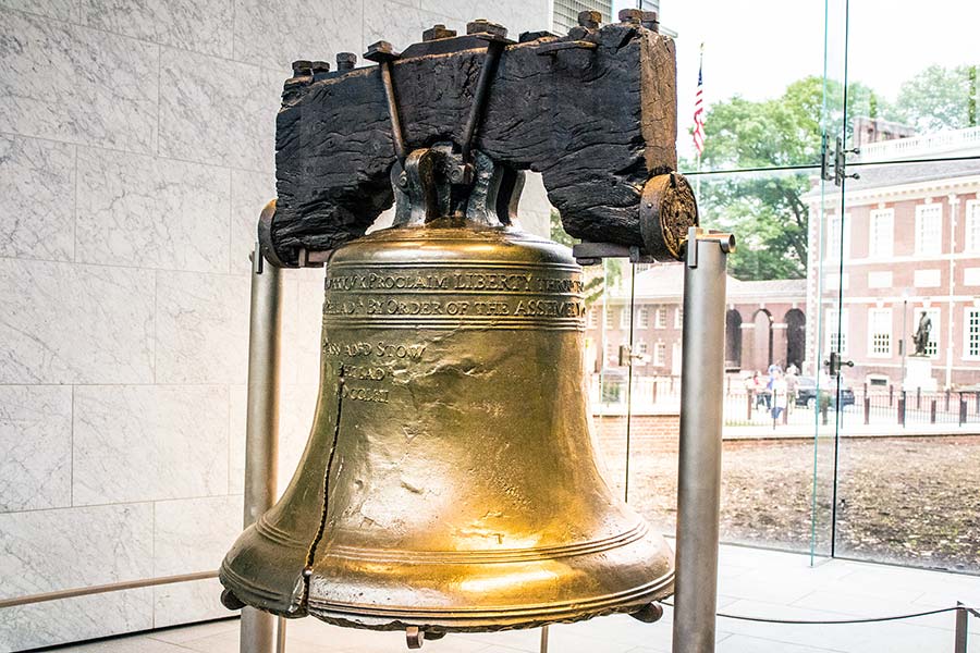 The Liberty Bell a symbol of American freedom and justice