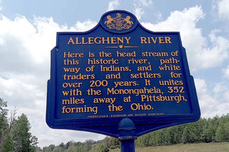 Headwater of the Allegheny River in Potter County