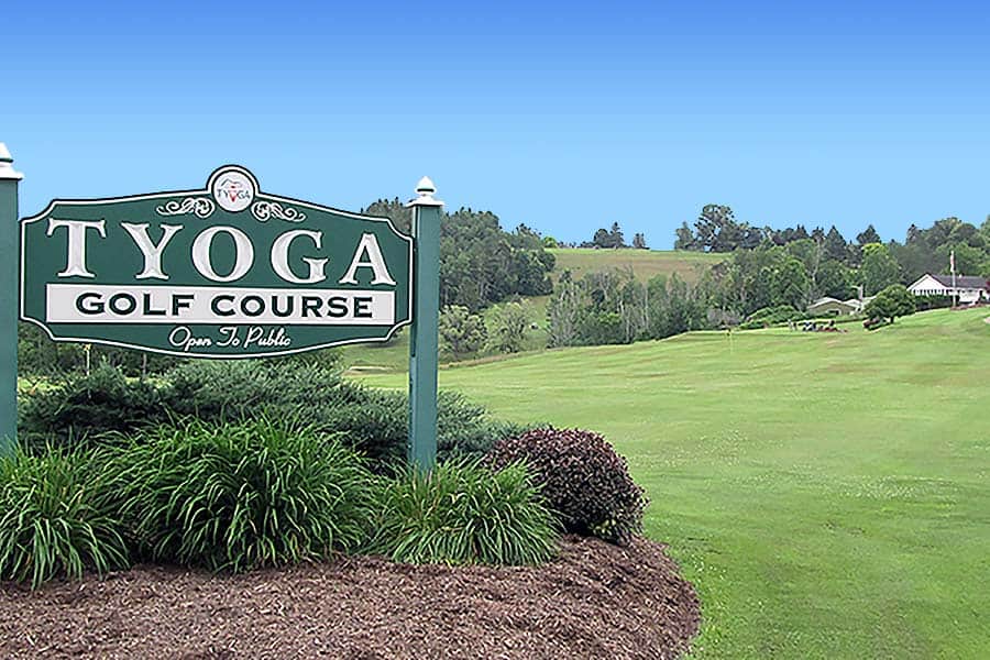 Tyoga golf course in Wellsboro, Pennsylvania